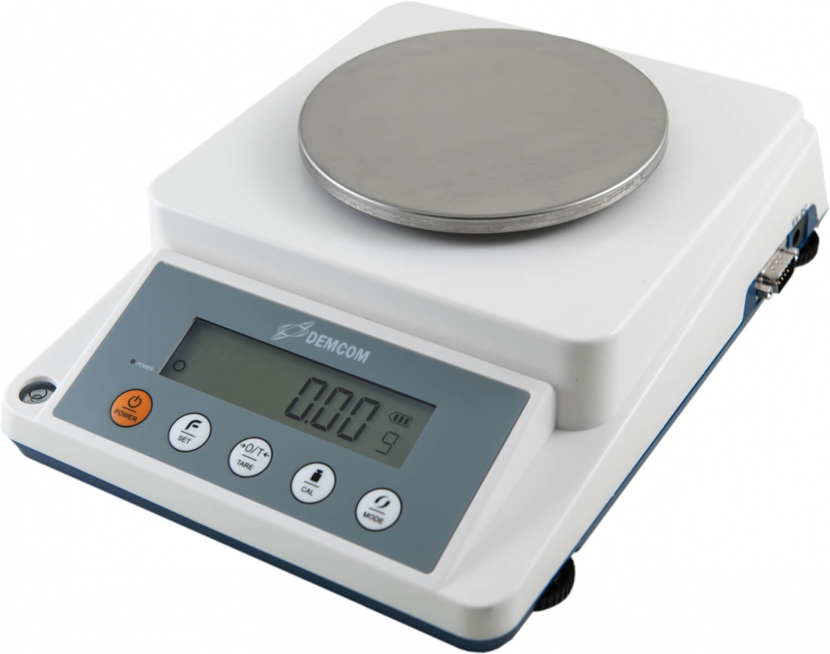 Весы лабораторные DEMCOM DL-1002 (1100 г, 0,01 г, внешняя калибровка)