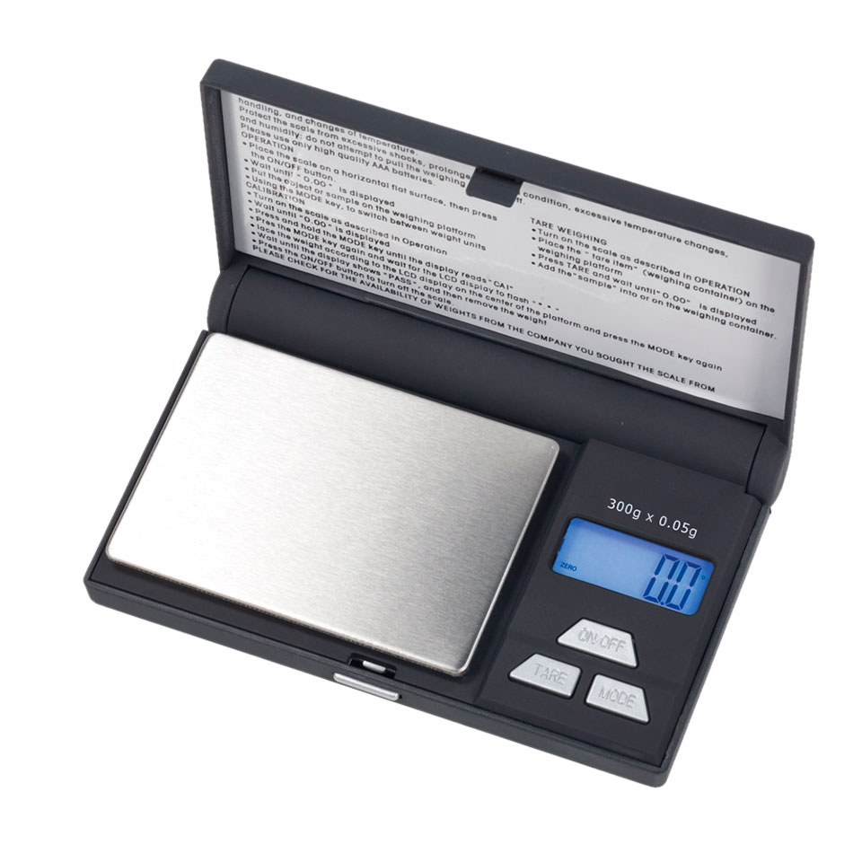 Весы портативные OHAUS YA-302 (300 г, 0,05 г, внешняя калибровка)