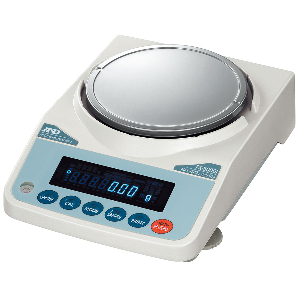 Весы лабораторные AND DL-3000 (3200 г, 0,01 г, внешняя калибровка)
