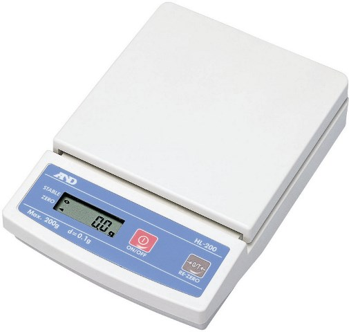 Весы порционные AnD HL-4000 (4000 г, 1 г, внешняя калибровка)