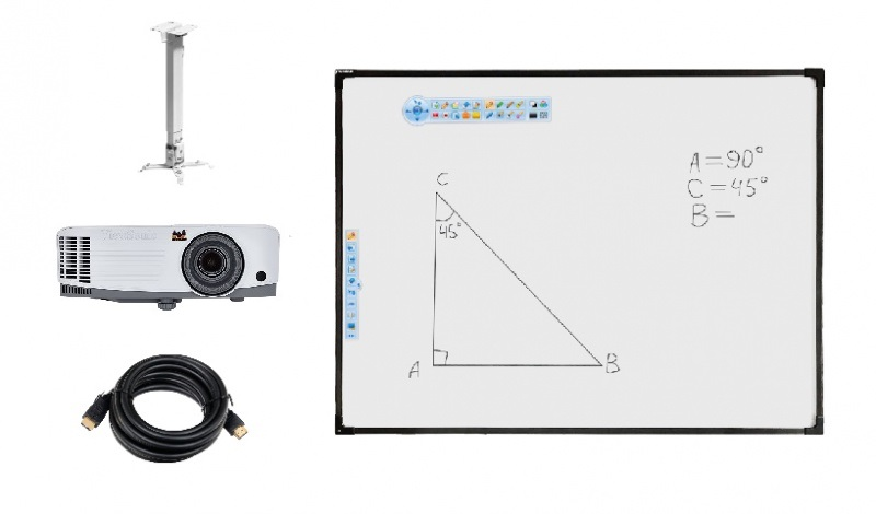 YesVision 100 "Standart interaktiv to'plami