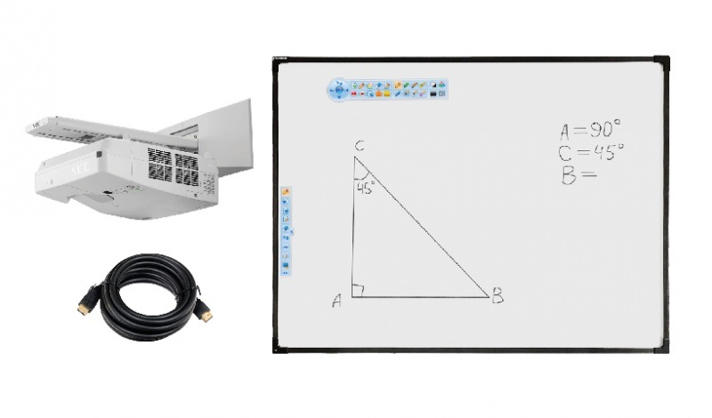YesVision 100" Premium interaktiv to'plami