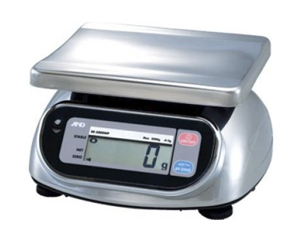 Весы порционные AND SK-5000WP (5000 г, 2 г, внешняя калибровка)