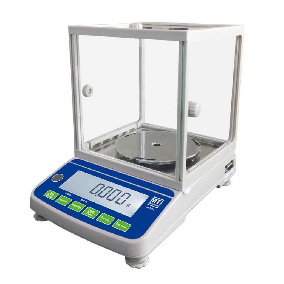 Весы технические портативные MT-HA123E (120 г, 0,001 г, внешняя калибровка) MT-03220501 с поверкой