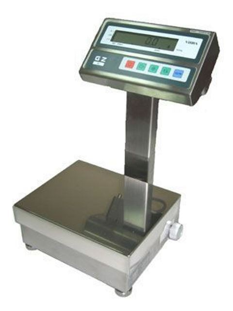 Portlashdan himoyalangan platformali tarozi VIBRA GZH-1500CEX (1500 g, 0,01 g, ichki kalibrlash)