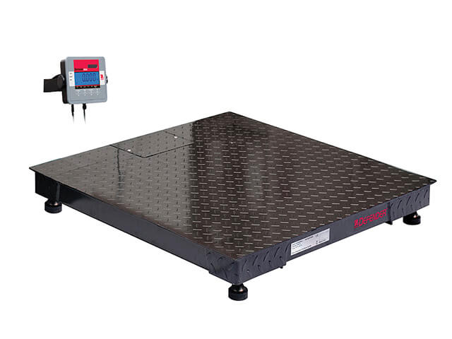 Весы платформенные напольные OHAUS Defender 3000DF DF32M1500BL (1500 кг, 0,5 кг, внешняя калибровка)
