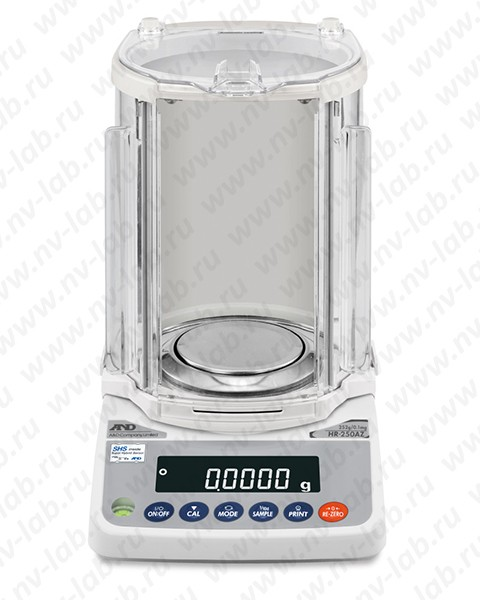Весы аналитические AND HR-250AZ (252 г, 0,1 мг, внутренняя калибровка)