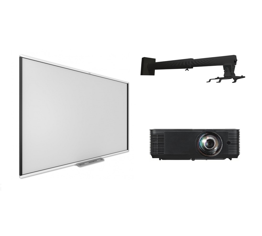 Интерактивный комплект SMART Board SBM777V-43 с проектором SMART V11 и креплением Digis DSM-14Kb