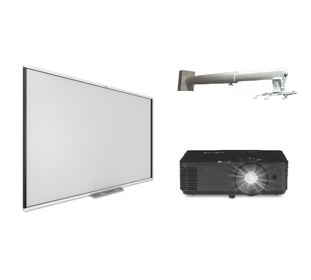 Интерактивный комплект SMART Board SBM787V с проектором SMART V13 и креплением Digis DSM-14Kw