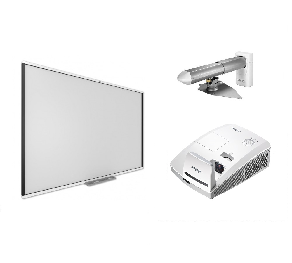 Интерактивный комплект SMART Board SBM787V с проектором Vivitek DW770UST и креплением WM-3