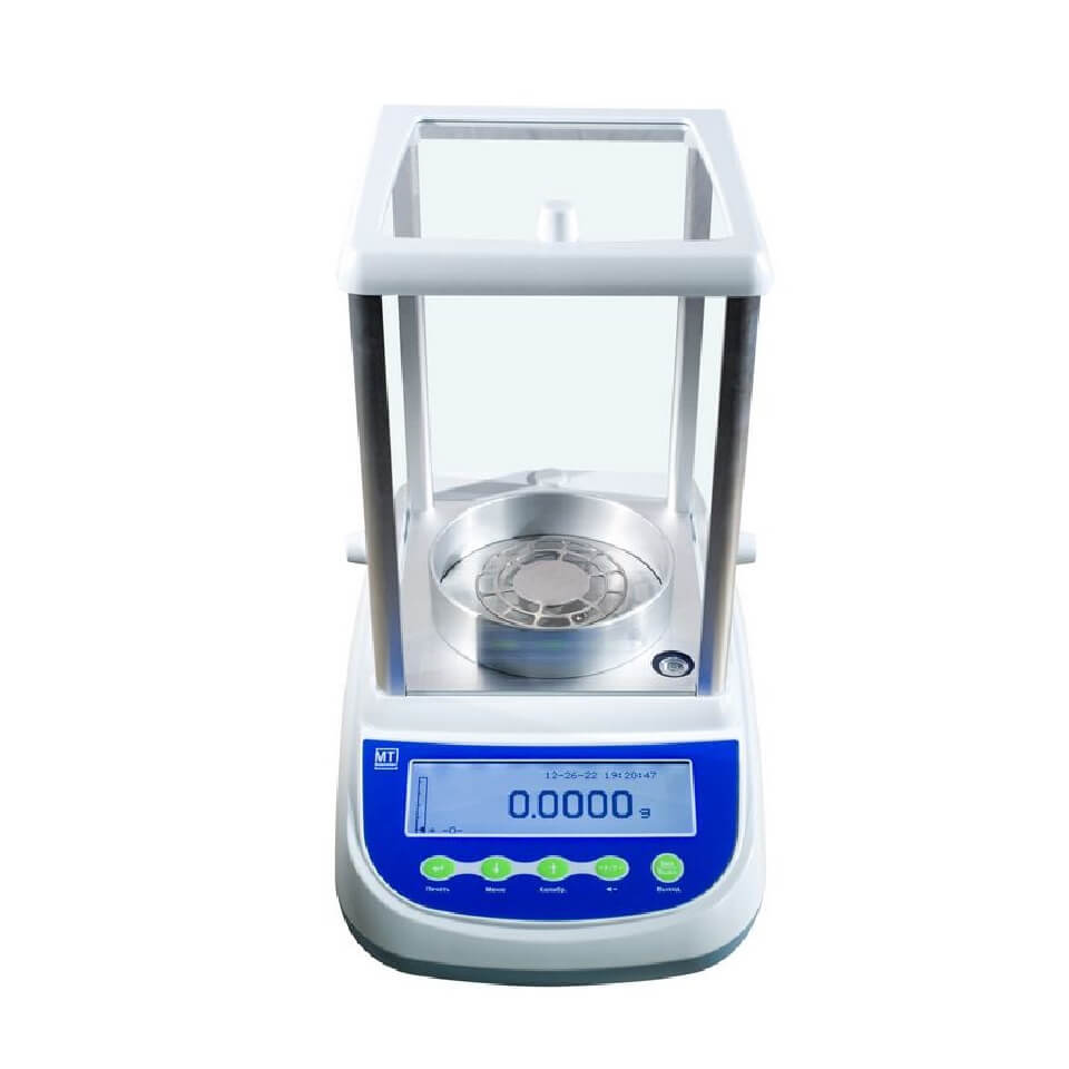 Yarim mikrobalans MT-FA-SEM225DR (82 g / 220 g, 0,00001 g / 0,0001 g, ichki kalibrlash) MT-03220103 tekshirish bilan