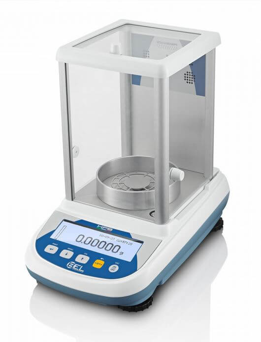Весы аналитические (полумикровесы) BEL HPBG-22105Di-ION (102 г / 220 г, 0,00001 г / 0,0001 г, внутренняя калибровка)