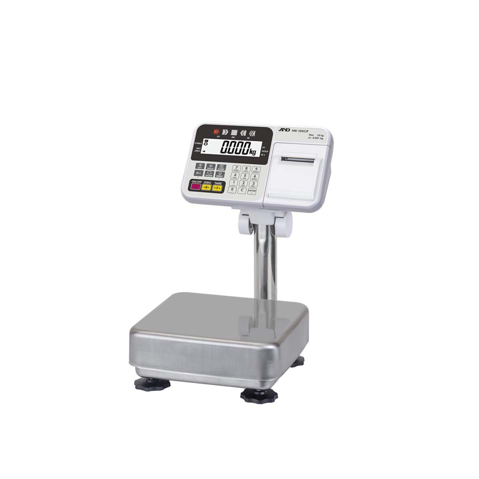 Platform scales AND HW-100KCP (100 kg, 10 g, external calibration)