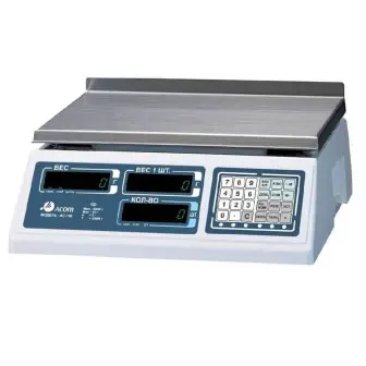 Весы счётные ACOM AC-100-5 (5 кг, 0,5 г, внешняя калибровка)
