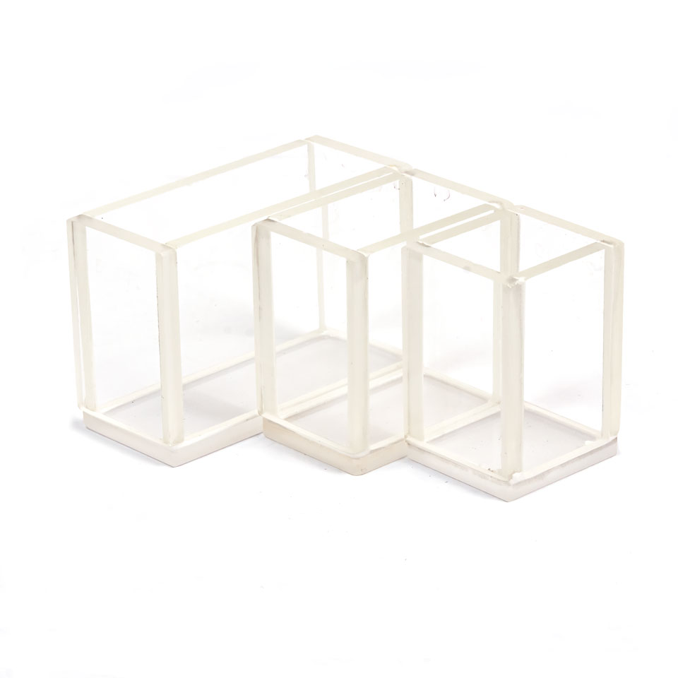 Glass cuvettes with lid for CPK