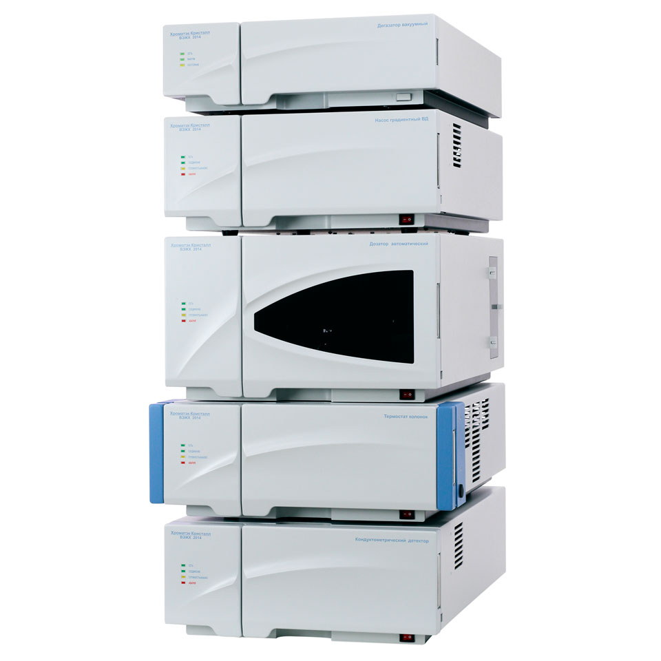 Suyuq xromatograf Khromatek-Kristall HPLC 2014 yil