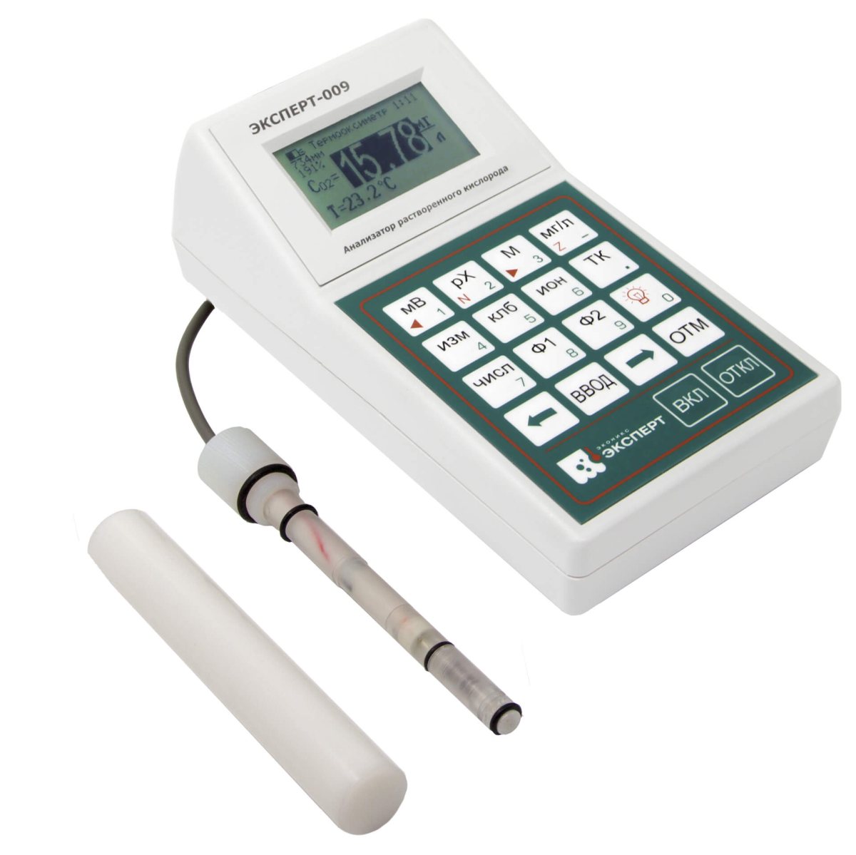 Dissolved oxygen analyzer Econix-Expert Expert-009 (electrochemical, laboratory kit)