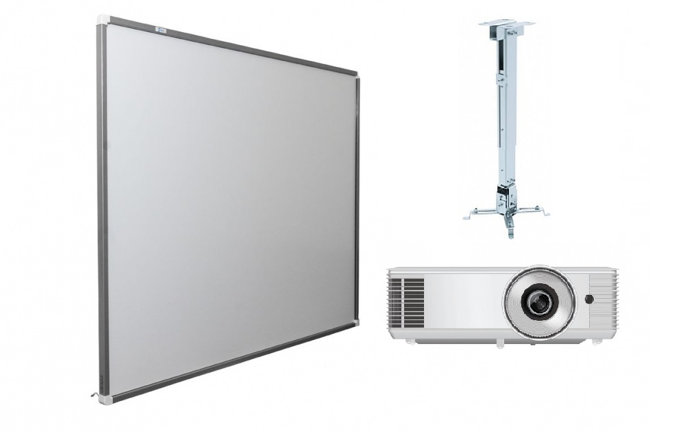 Интерактивный комплект Exell EWB7740 с проектором EXD101W и креплением DSM-2L