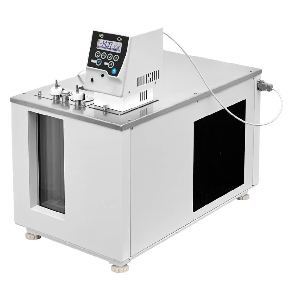 Suyuq termostat Termex CRIO-VIS-T-02 past haroratli, yopishqoqlikni aniqlash uchun (-20...+50 °C, 12 l)