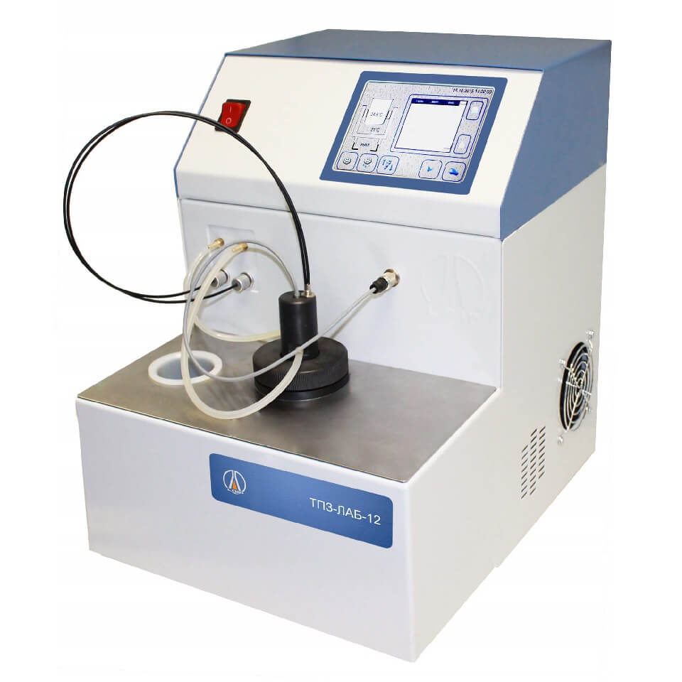 Automatic device TPZ-LAB-12 for determining the cloud point and pour point of petroleum products