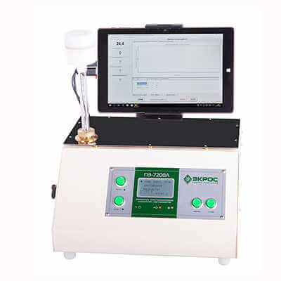 Analyzer PE-7200A cloud point, pour point and crystallization of diesel fuels, Ecokhim