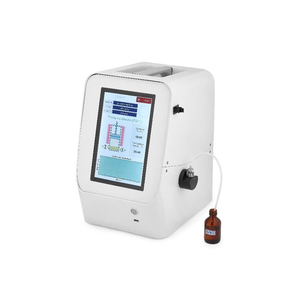Automatic analyzer "ADNP NOVA" of pressure of air-saturated vapors of liquid petroleum products