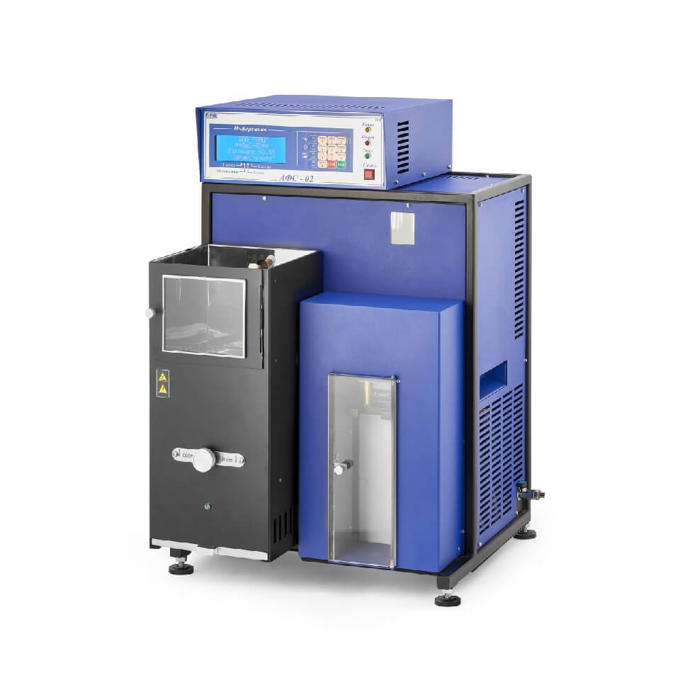 Apparatus "AFS-02" for determining the fractional composition of petroleum products (semi-automatic)