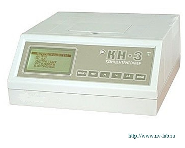 KN-3 kontsentratori (yog', yog'lar, noionik sirt faol moddalarni aniqlash)