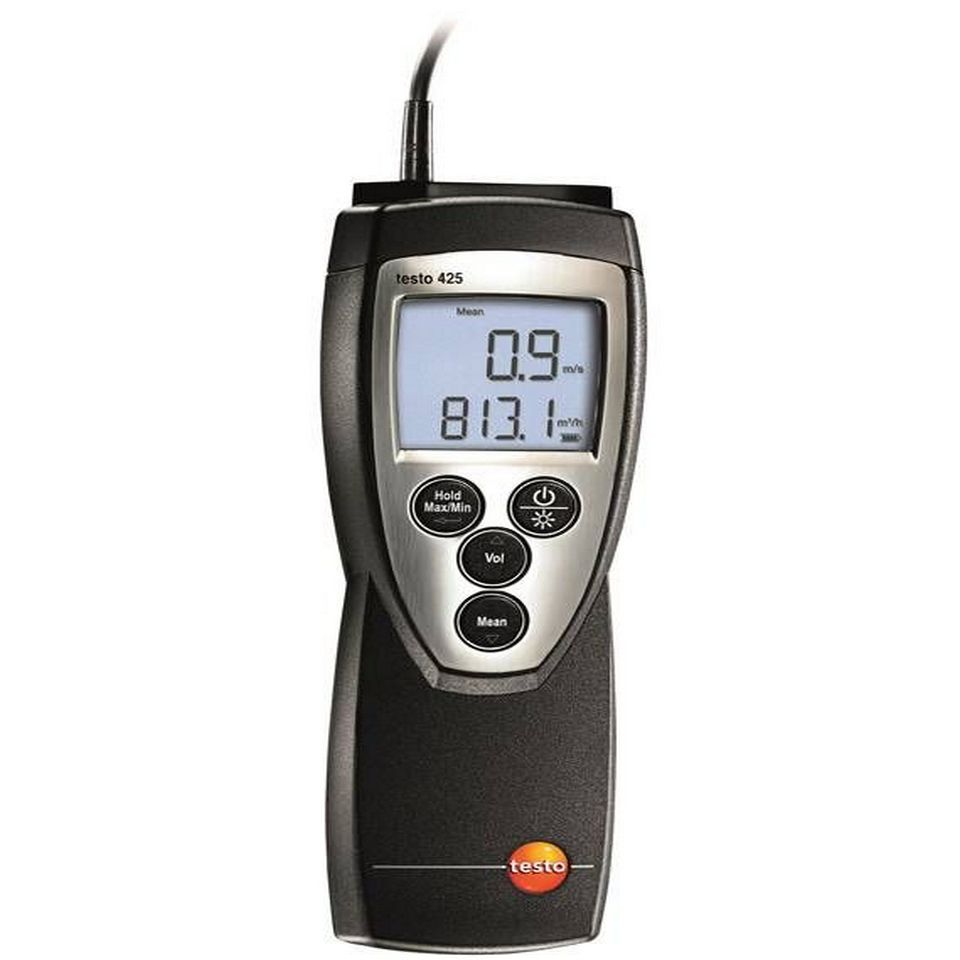 Yilni issiq simli anemometr Testo 425