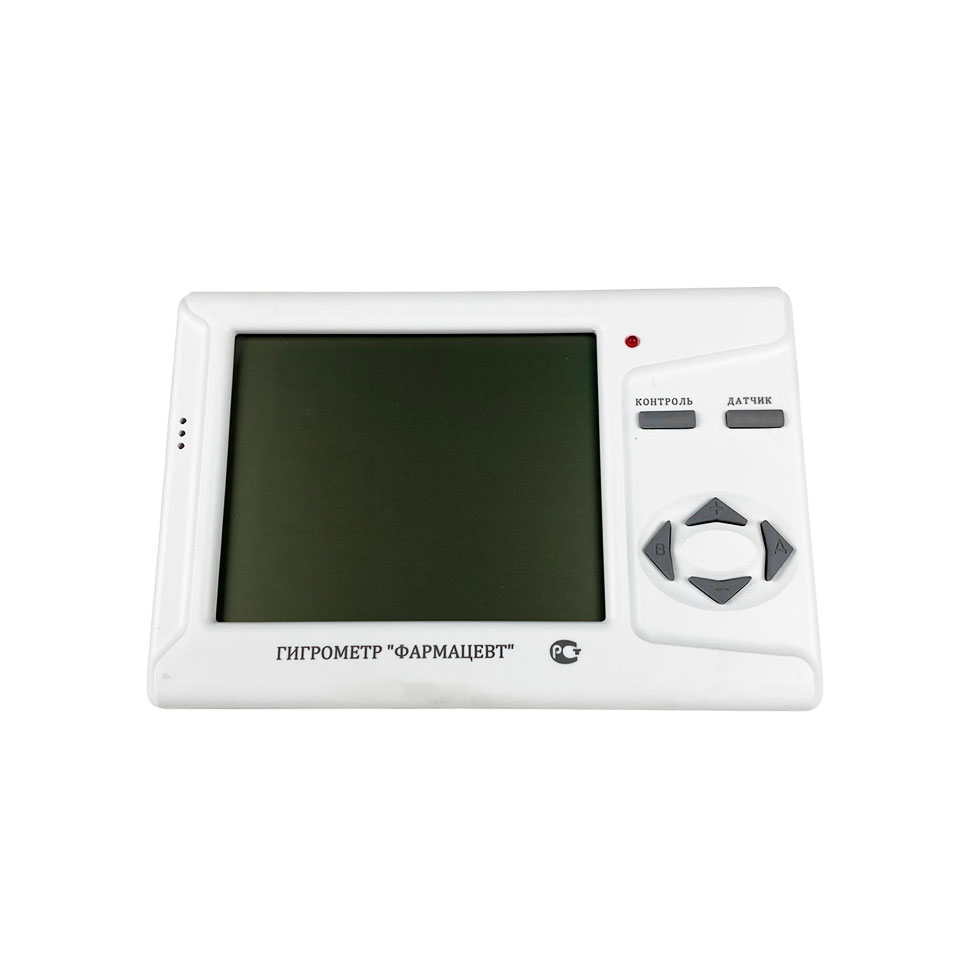 Termogigrometr farmatsevt TMFC-212 (ichki va tashqi sensorlar) tekshirish bilan