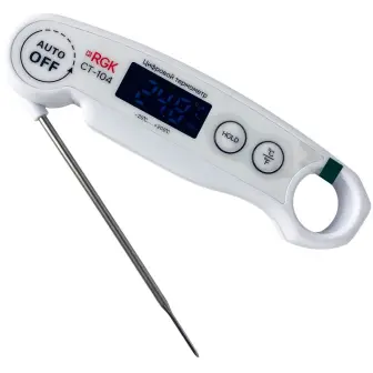 Термометр RGK CT-104 контактный (-20…+200 °C, с поверкой), арт. 722972