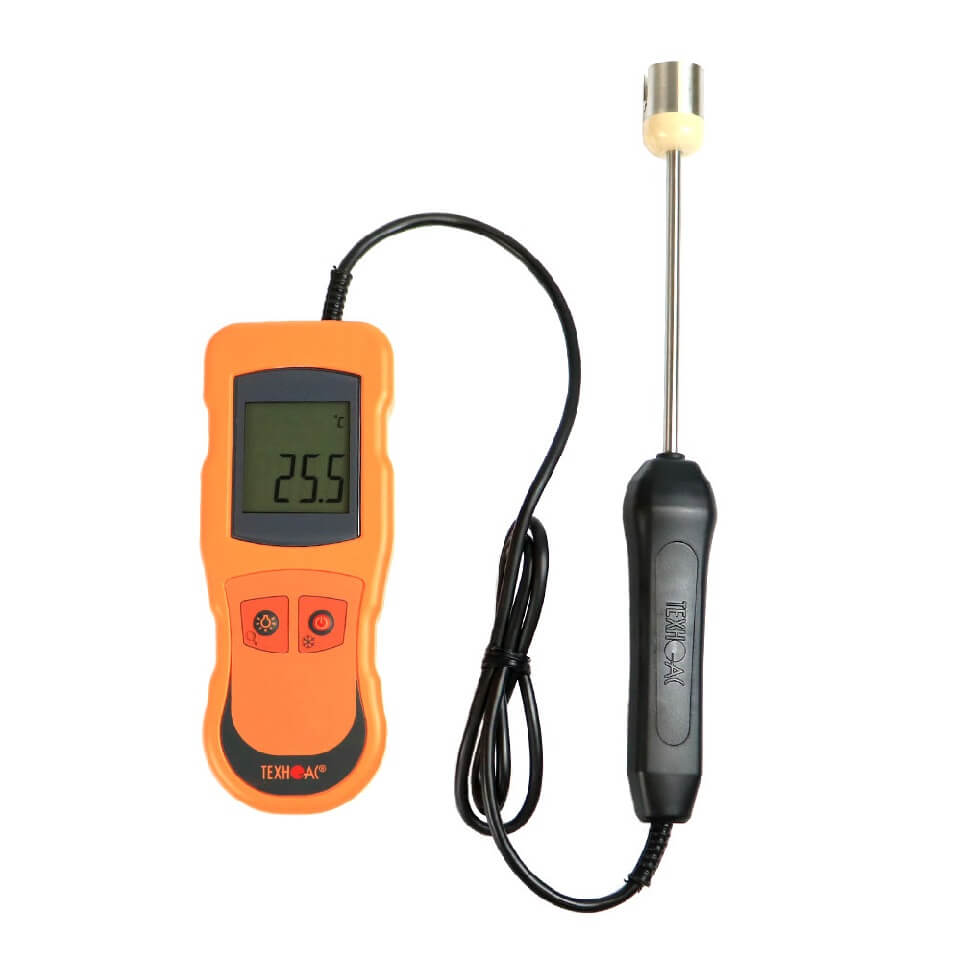 Contact thermometer Techno-Ac TK-5.01PTS with a surface non-replaceable probe (-20…+200 °C, accuracy 0.1 °C, without verification)
