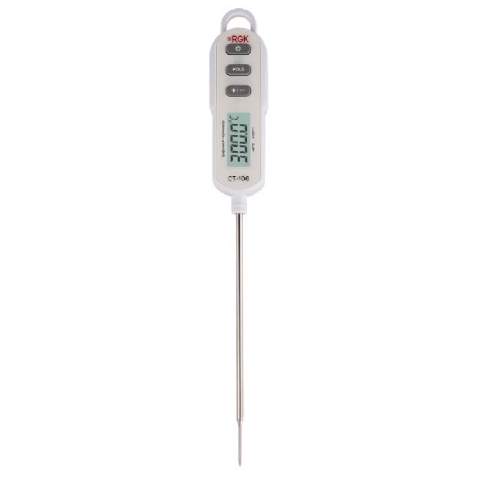 Contact thermometer RGK CT-106 (-40…+300 °C, with verification), art. 722996