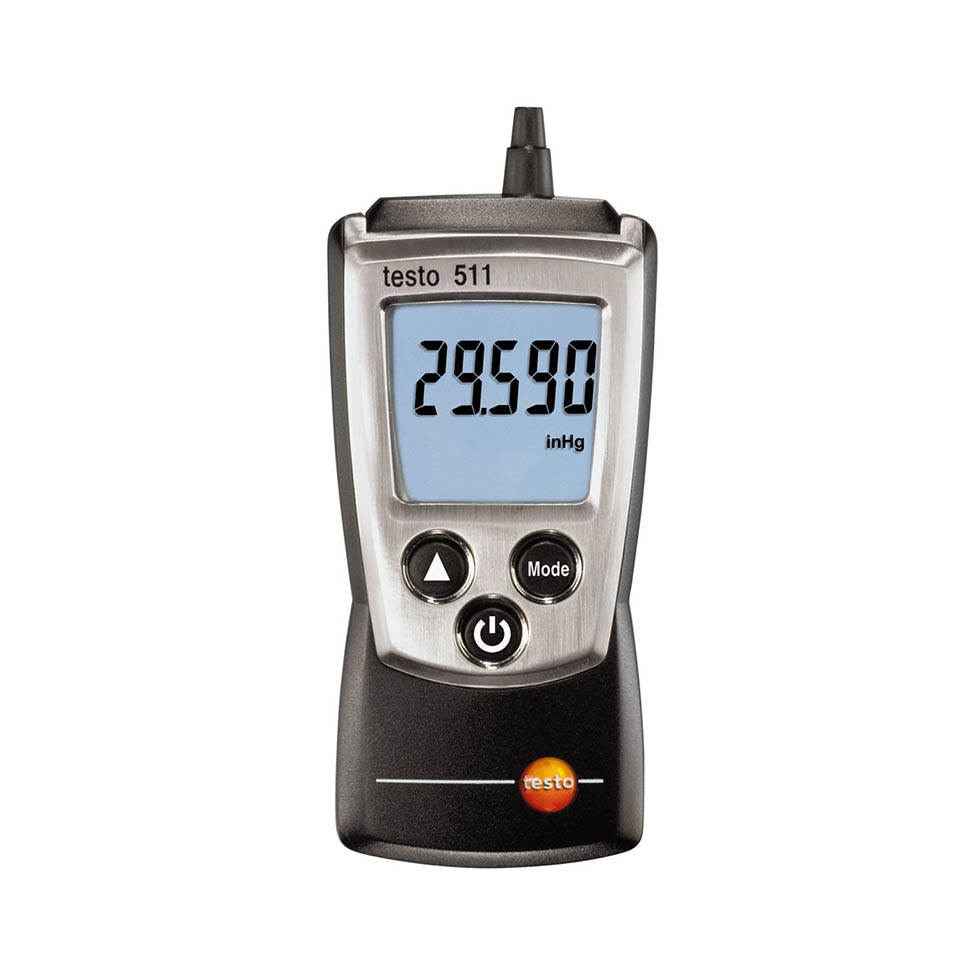 Bosim o'lchagich Testo 511 (mutlaq bosim, Pocket Line seriyasi)