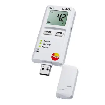 USB-логгер данных температуры, влажности и вибрации Testo 184 G1