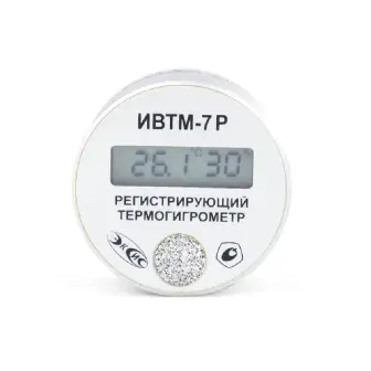 Измеритель-регистратор (логгер) температуры и влажности (термогигрометр) ИВТМ-7 Р-02-И с поверкой
