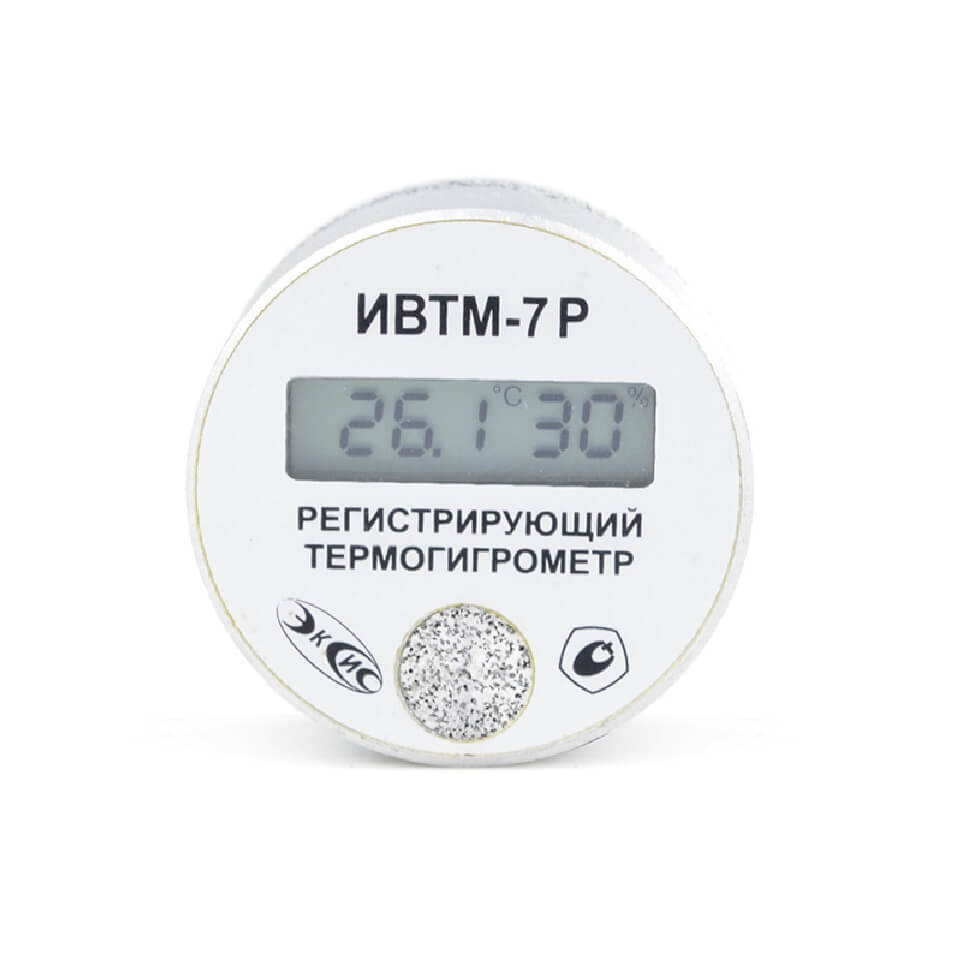 Harorat va namlik o'lchagich (registrator) (termogigrometr) IVTM-7 R-02-I tekshirish bilan