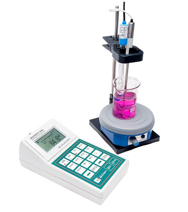 Specialized kit for the analysis of milk and dairy products Expert-001-3рНм