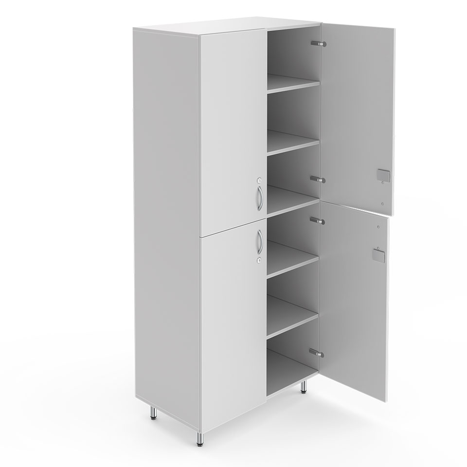 Two-section cabinet for chemical reagents NV-800 ShR (800×460×1820)