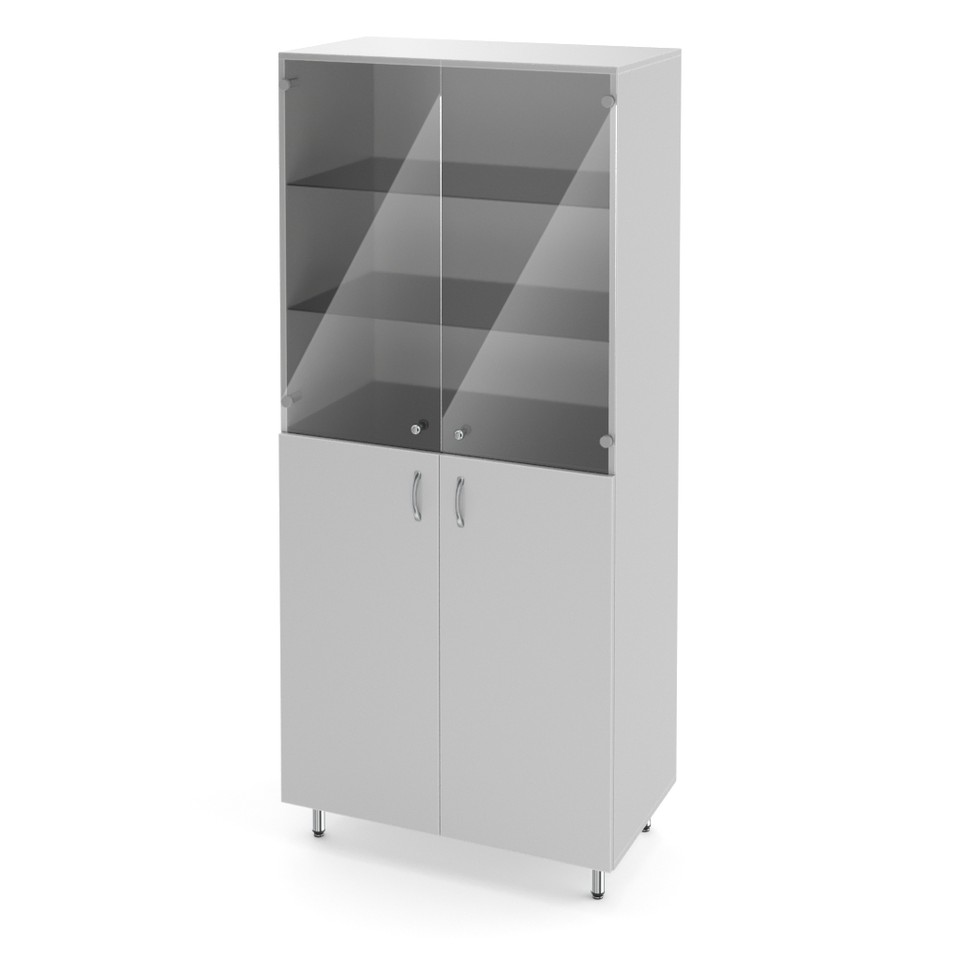 Two-section document cabinet NV-800 ШД