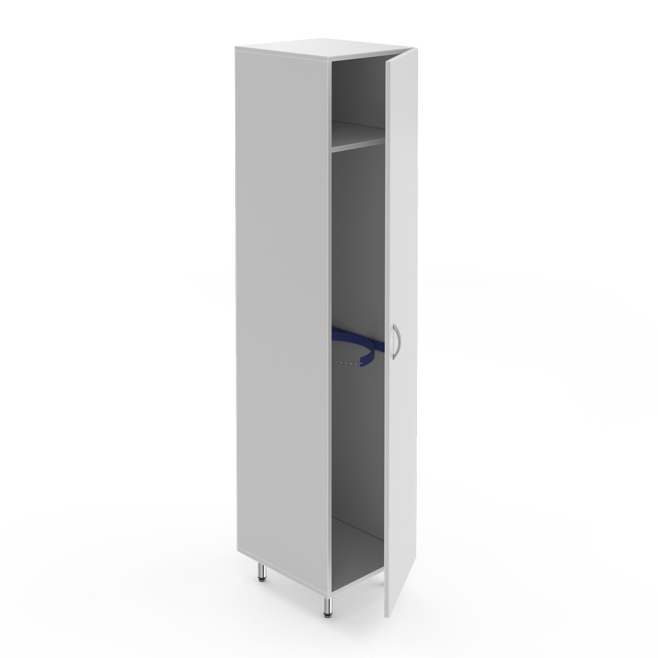 Single-section cabinet for one gas cylinder NV-400 ШБ (400×460×1820)
