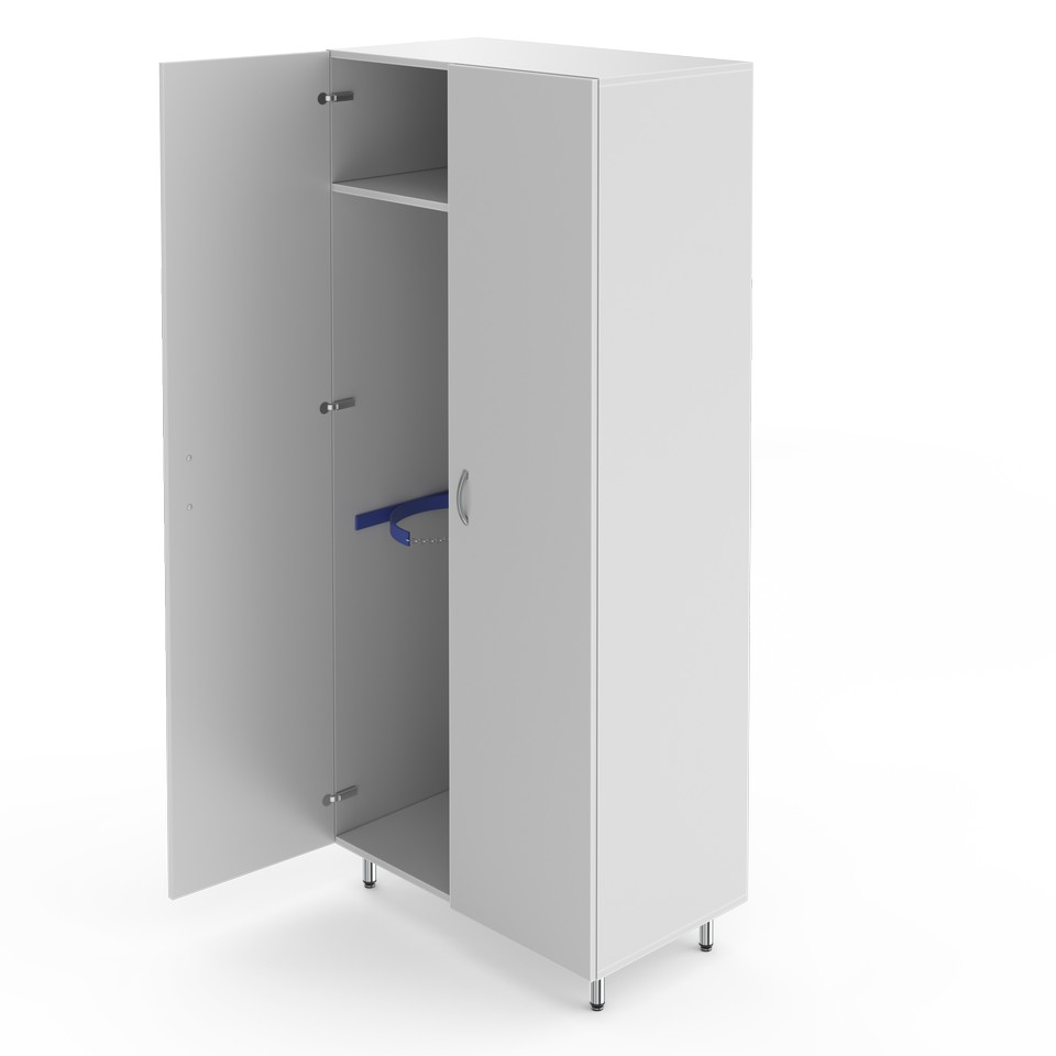 Two-section cabinet for gas cylinders NV-800 ШБ (800×460×1820)
