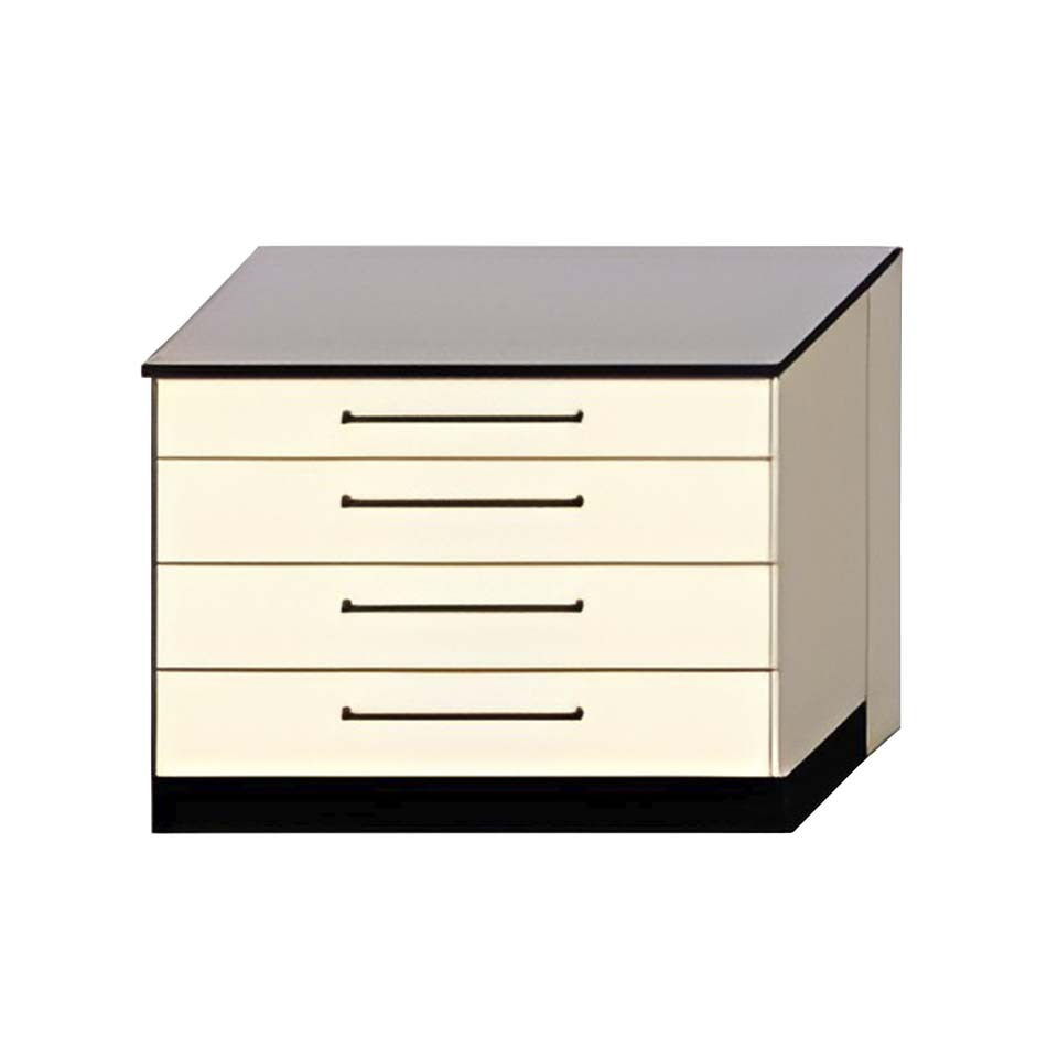 Stol shkafi ProSt-42 (1204x900x900 mm, 4 ta tortma)