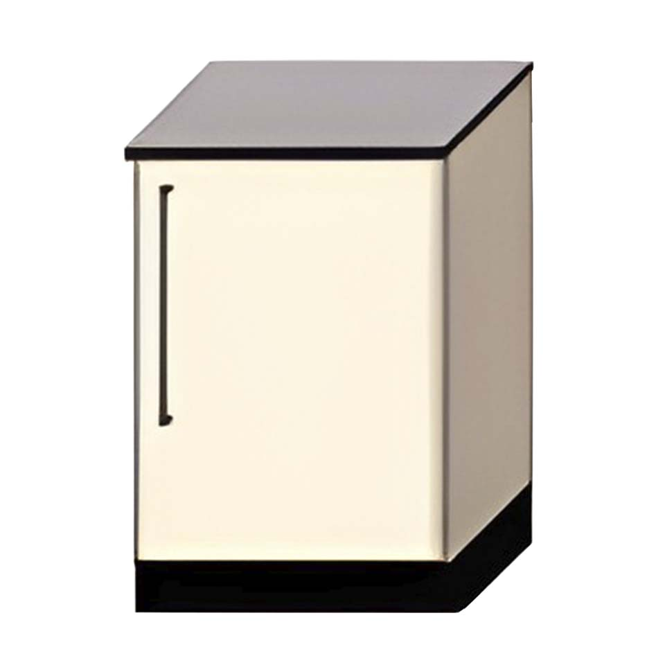 Stol usti ProSt-11 (604x650x900 mm, 1 eshik, javonlar)