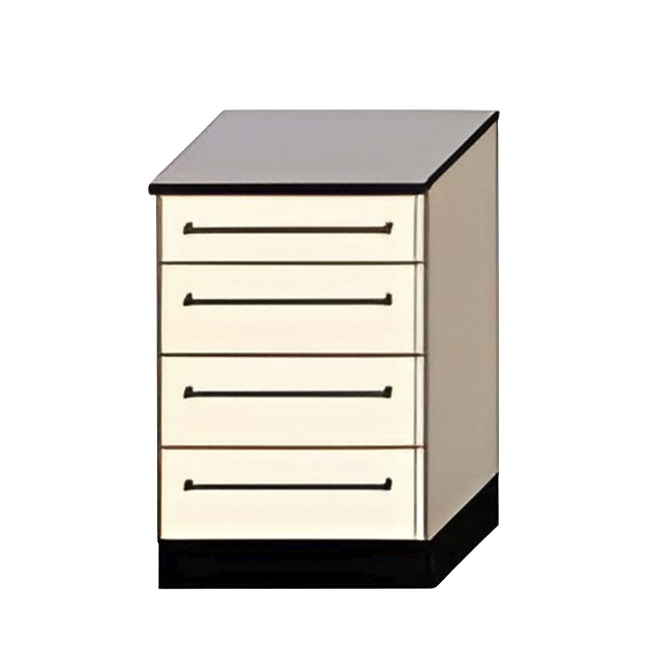 Stol shkafi ProSt-12 (604x650x900 mm, 4 ta tortma)