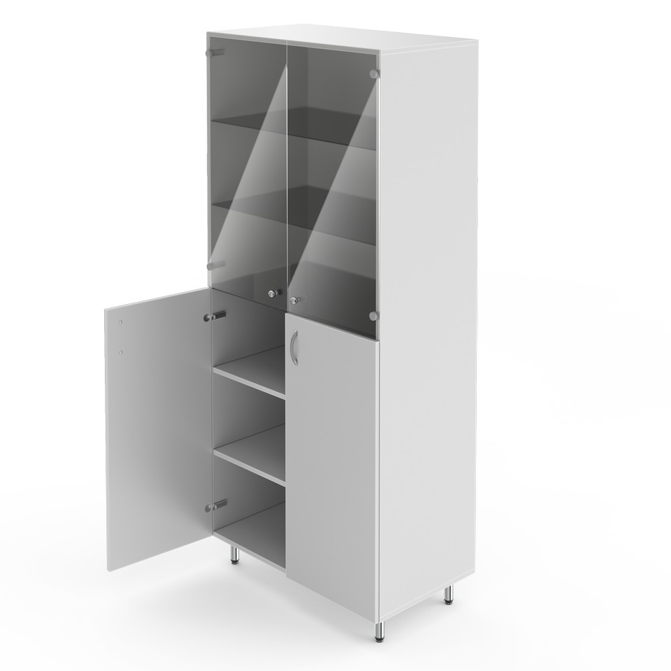 Two-section cabinet for devices NV-800 ShPr-S (800×460×1820)