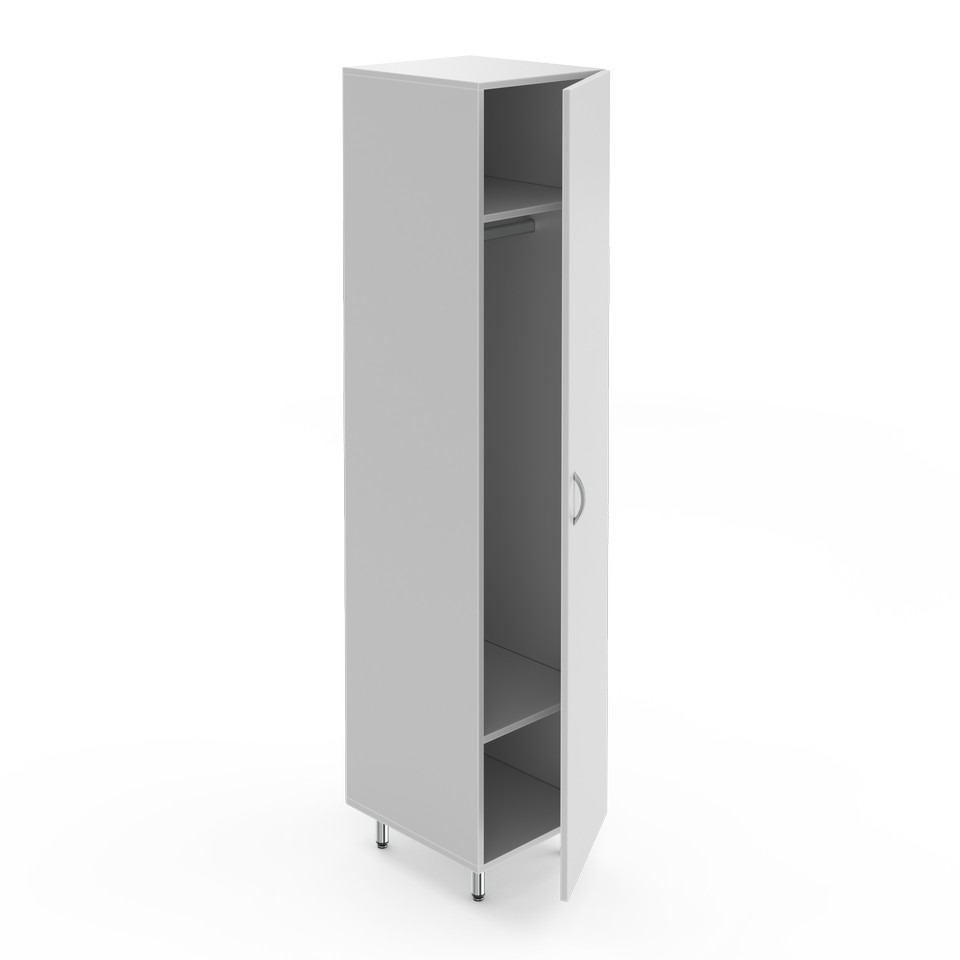 Single-section wardrobe NV-400 SHO (400×460×1820)