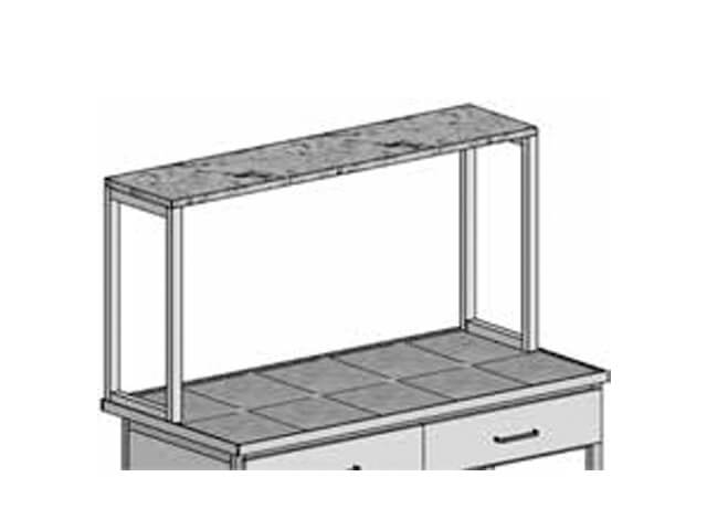 Metal table shelf M-1 (975 mm)
