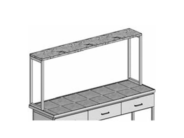 Metal table shelf M-2 (1450 mm)
