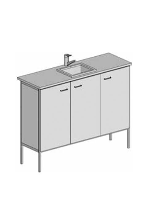 Table sink S-6-N-020 (1470*610*900)